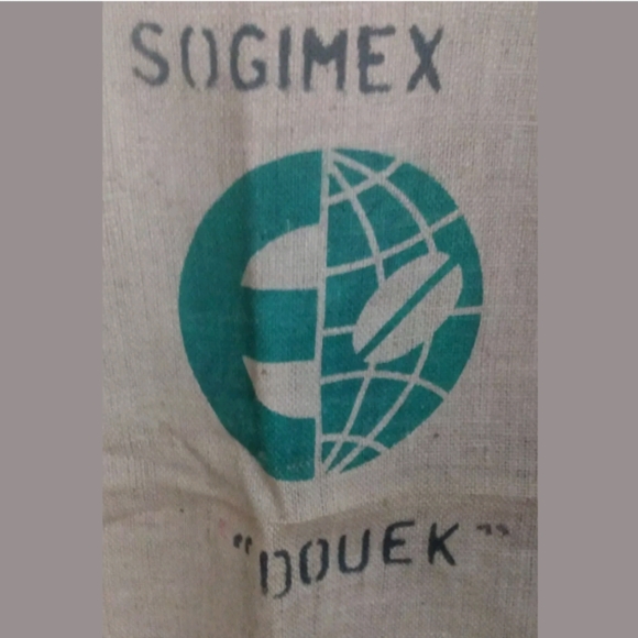 Burlap Green Bean Coffee Bag Sogimex Douek - Picture 7 of 7